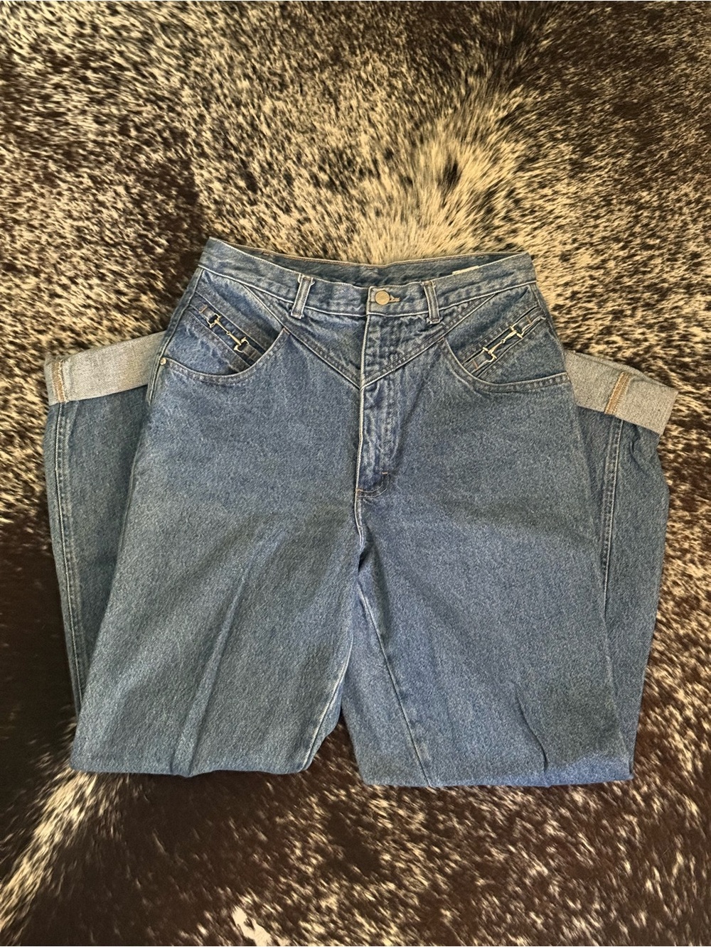 Classic Snaffle Bit Roper Denim